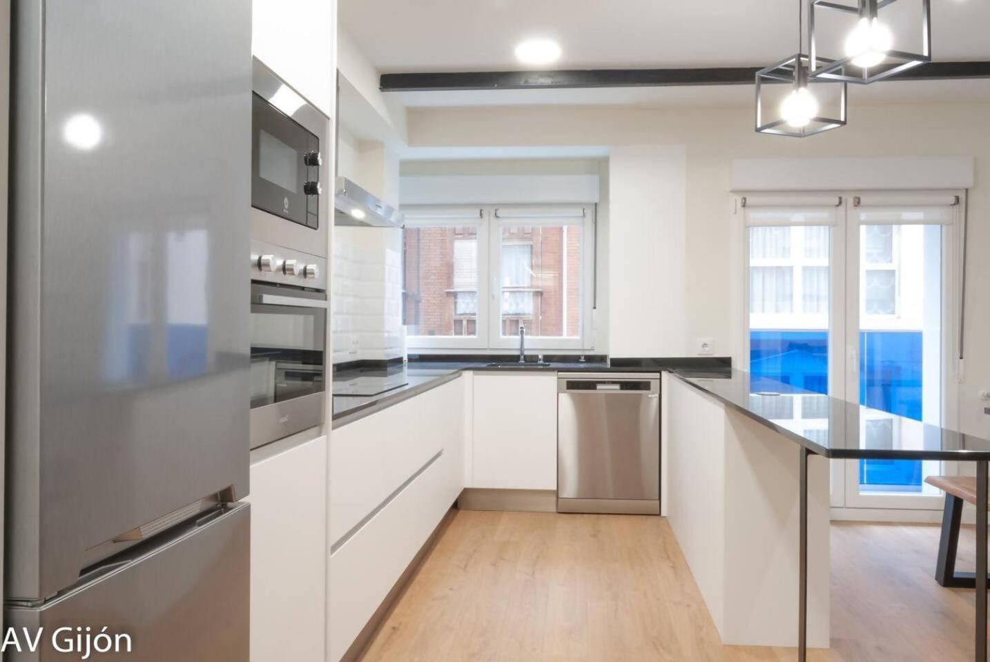 Apartamento La Playa 17 希洪 外观 照片